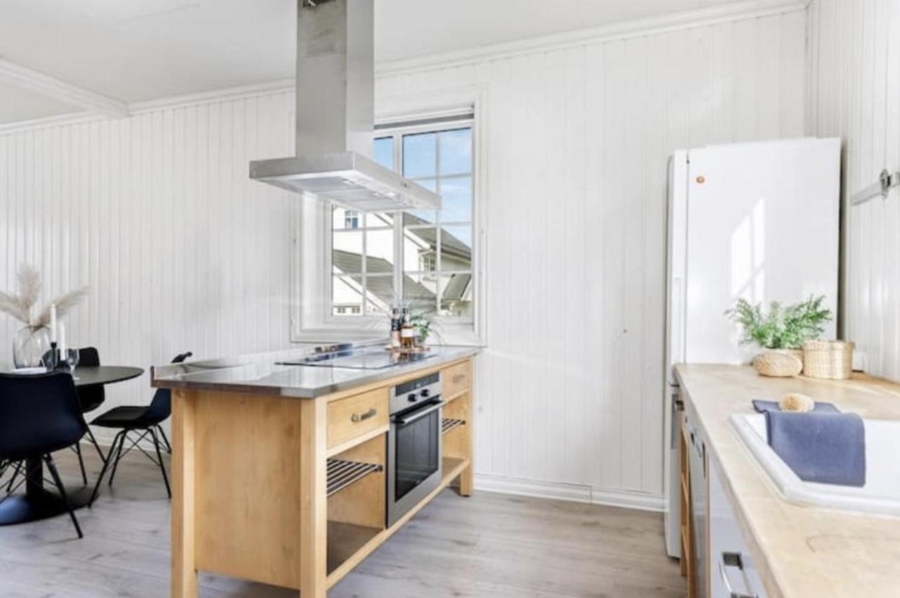 Lys Og Sentral Leilighet Med Terrasse Og Hage Apartment Lillehammer Exterior foto